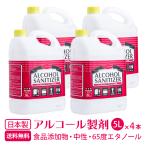 65度エタノール製剤 5L×4本 食品添加