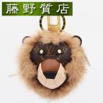 ショッピングVUITTON （未使用展示品）ルイヴィトン LOUIS VUITTON ポルト クレ ライオン バッグチャーム モノグラム ミンク 茶系 ゴールド金具 M69512 8085