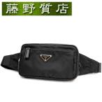  Prada PRADA 2Way поясная сумка сумка "body" нейлон чёрный серебряный металлические принадлежности 2VL977 TESSUTO NERO 8286