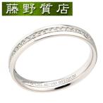 (新品仕上げ済) ティファニー TIFFANY メトロ フルサークル ダイヤリング 指輪 約13号 K18 WG × ダイヤモンド フルダイヤ  8495