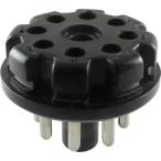  штекер Plug - 8-Pin octal tube base, Black Plastic [ стоимость доставки 600 иен из включение в покупку возможно ]