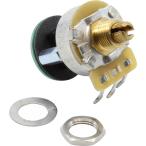 ポット Potentiometer - Fender, S-1, Knurled Shaft, 4PDT, 500 kΩ [送料170円から 同梱可]