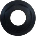 ジャックナット Bezel / Nut - Cliff, For S4, Combined Nut / Bezel, Black [送料170円から 同梱可]