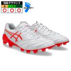 ショッピングDS アシックス DS LIGHT X-FLY 6 asics サッカースパイク シューズ 土 人工芝 天然芝 大人 メンズ White/Flash Red (1101A076-101)