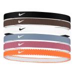  Nike Youth Flex Classic головная повязка 6P NIKE Junior ребенок 6 шт. комплект лента для волос . останавливать пот прекращение спорт тренировка (BN2084-052)