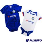 CHELSEA KIT 2PACK BODYSUITS (CHE10343) ロンパース　赤ちゃん　ウェア　ファングッズ【ゆうパケット発送※お届けまでに1週間程かかる場合があります】