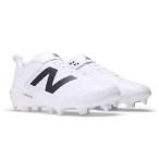  бейсбол New balance отметка шиповки New Balance бейсбол шиповки Baseball обувь тренировка WHITE (PL4040W82E)