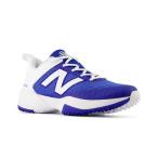  бейсбол New balance Junior to брезент обувь 4040 TURF V NewBalance бейсбол обувь tore shooter f Junior ребенок шнур модель ученик начальной школы BLUE (T4040TB82E)