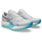 アシックス asics メンズ レディース ランニングシューズ マジックスピード5 ワイド MAGIC SPEED 5 WIDE 1013A184 101カラー マラソン 厚底 シルバー 爆買
