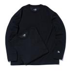 ニューエラ NEW ERA 2-Pack 長袖 パフォーマンス Tシャツ ブラック 黒 2枚組 カジュアル ファッション 14476603 クルーネック 吸汗速乾性 抗菌 UVカット