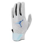 NIKE ナイキ JORDAN ジョーダン 野球 打撃用手袋 フライエリート バッティンググローブ JD1101 132カラー ホワイト ブルー メール便利用可