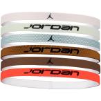 NIKE Nike JORDAN Jordan ela палочка спорт головная повязка 6P 6шт.@1 комплект лента для волос футбол тренировка Class Match JD2021 112 цвет почтовая доставка возможно 