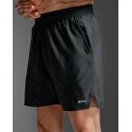 2XU two время z You обвес 7 дюймовый Short шорты бег брюки легкий отражающий материал .. departure .. с карманом MR6904B BLK/SRF почтовая доставка использование возможно 