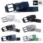 ニューエラ NEW ERA ベルト ストレッチウィーブ ストレッチ ゴルフ アウトドア カジュアル ファッション ホワイト ブラック ネイビー グレー メール便利用可