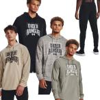  Under Armor тренировка одежда верх и низ тренировочный Parker UA соперник Terry графика f-ti- брюки-джоггеры 1379766 1380843. покупка 