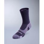 2XU two время z You bekta- свет подушка носки носки UA7005E VPL/DGR цвет пара низ .. арка поддержка длинный лиловый фиолетовый почтовая доставка использование возможно 