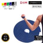 トレーニングチューブ セラバンド 3m 青 ブルー ゴムバンド 筋トレ エクササイズ トレーニングバンド エクササイズバンド インナーマッスル 体幹 リハビリ 運動