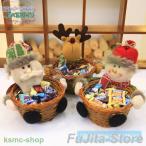 クリスマス お菓子 果物カゴ 可愛い ギフトカゴ クリスマス サンタクロース 大 小物 おしゃれ 飾り物 雑貨 玄関 置物 クリスマス用品