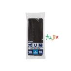 【新規受付不可】ポリ袋 30L HDPE 黒色 0.015mm 600枚／ケース JHC32 ジャパックス