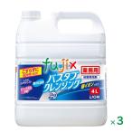 ショッピングLION ライオン バスタブクレンジング 銀イオンプラス　4L×3本／ケース　業務用（詰替用）浴槽洗剤