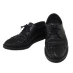  Fuji магазин * снижение цены товар * Bottega Veneta BOTTEGA VENETA сетка бизнес обувь чёрный размер 41.5