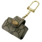 ショッピングＧＧキャンバス 富士屋◆ グッチ GUCCI AirPodsProケース オフィディア GGスプリームキャンバス ラッカーフィニッシュ ダブルG キーチェーン