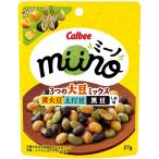  Calbee miino 3.. большой бобы Mix желтый большой бобы .. бобы черная соя .. тест 27g×12 штук входит (1 кейс )