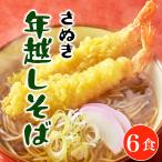 年越しそば 半生さぬきそば  3袋 計6人前 クリックポスト 数量限定 年越し蕎麦 年越蕎麦 年越そば セット 大晦日 ポイント消化 買い回り 年越しそばセット