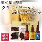 ギフト ビール ランキング クラフトビール 3種 不知火海浪漫麦酒 馬肉 おつまみセット クール便