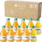 母の日 ギフト みかんジュース ストレート おまかせ飲み比べ180ml×10本セット 九州まるごとしぼり 九州 国産