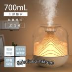 加湿器 卓上 大容量 小型 イルカデザイン アロマ 静音 超音波式 1800mAh LEDライト コンパクト お手入れ簡単 省エネ 空焚き防止 水漏れ防止 寝室 部屋 乾燥対策