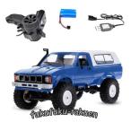 ラジコン 自動車 WPL C24 2.4G 電動RCカー 1/16 4WDオフロードカー RTR 4×4