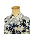 今だけ新品20%OFF/新品 浴衣 ポリエステル 水色地に紫陽花模様 裄65 Fサイズ 吸水速乾 あすつく シーズン夏