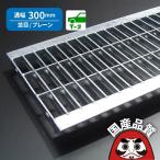 u字溝 グレーチング蓋 フタ 溝蓋 側溝蓋 規格 並目 プレーンタイプ 溝幅300サイズ用 T-2 OKU 30-25 日本製