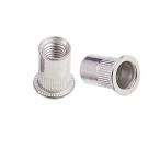 INCREWAY M8リベットナット、36個のステンレス鋼フラットヘッドリベットナットねじ込みインサートナット