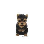 Yahoo! Yahoo!ショッピング(ヤフー ショッピング)リアルすぎてドキッとするほど本物そっくりな犬のガーデンオーナメント おじぎポーズ ヨークシャー ワンちゃん好きな人へのプレゼント オブジェ 置物 エン