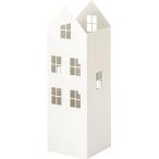 ショッピング傘立て 東谷 LFS-185WH 傘立て おしゃれ 北欧 スリム 傘たて 省スペース 軽量 軽い 横幅15.5cm 高さ49cm ハウス型 ハウス 家型 アンティーク かわいい ホワイト