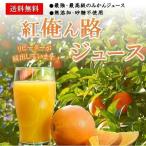 ショッピング贈答 紅俺ん路みかんジュース（１００％果汁）６本入り１ケース　1本720ml　贈答用にも自宅用にも！