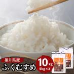 ショッピング米 10kg 送料無料 10kg ふくむすめ 5kg×2袋 白米 福井県産 令和5年産 送料無料