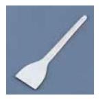 もんじゃ焼き用品 18-0 厚口文字ヘラ  1-1011-0801