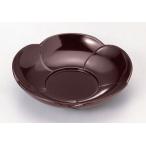 茶托 梅茶托 溜 4寸 木質 f8-1084-7