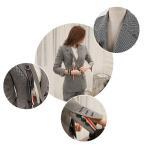 レディース スーツセット パンツスーツ ジャケットスーツ　セットアップ　チェック柄  リクルート  事務服  フォーマル 面接  制服OL  ビジネス 通勤