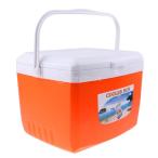クーラーボックス ハンドル付き 氷バケツ ピクニック用 全3色 - オレンジ 13L