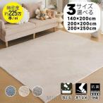 ラグ カーペット カシミヤ 洗える 北欧 ダウンリンク 3畳 200×250cm 滑り止め ふかふか 絨毯 3サイズ選べる