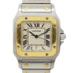 カルティエ CARTIER 腕時計 サントスガルベLM メンズウォッチ QZ SS×K18YG シル ...