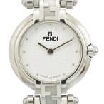 フェンディ FENDI 腕時計 ズッカ レディースウォッチ ホワイト文字盤 QZ×SS シルバー 750L レディース 中古 送料無料
