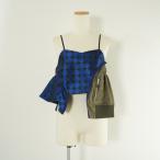 UN3D アンスリード JACQUARD MIX CAMISOLE ジャガードミックスキャミソール ビスチェ ベスト 切替 ドット 水玉 ミリタリー
