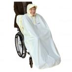 saki The ka rain poncho wheelchair for beige free size 76551