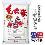 こがねもち 新米 もち 白米30kg  小分け対応 (5kg×6袋) 令和4年産 福島県中通り産 クーポン獲得ご利用で10％OFF ふくしまプライド。体感キャンペーン（お米）