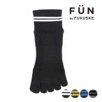 fukuske FUN(フクスケファン) 靴下 ショート丈 無地 足首ライン 甲